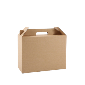 定制 定制批发手提纸箱纸盒子 有机蔬菜水果土
