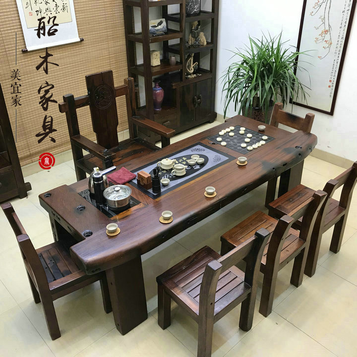 老船木茶桌椅,老船木茶桌椅图片,价格,介绍和评价