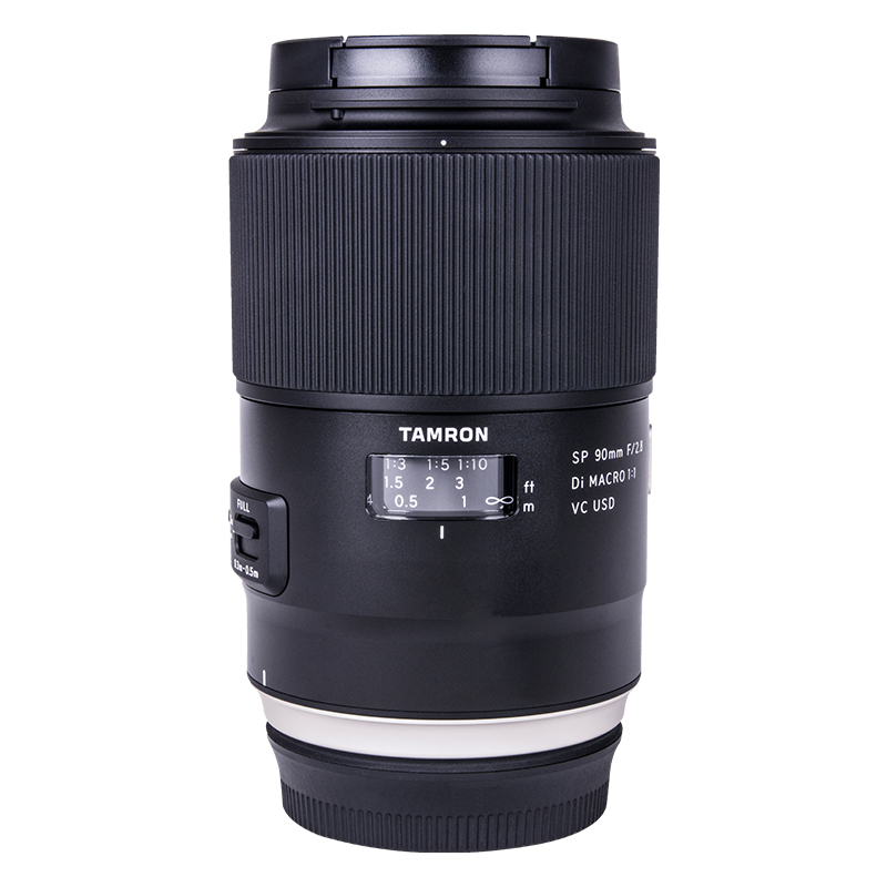 tamron/腾龙sp af90mm f/2.8 vc防抖f017 全幅单反照相机微距镜头