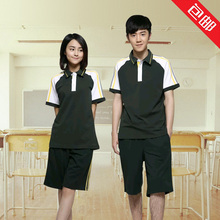 全市统一校服 校服夏季纯棉中短裤 东莞中学可园中学新款 东莞校服