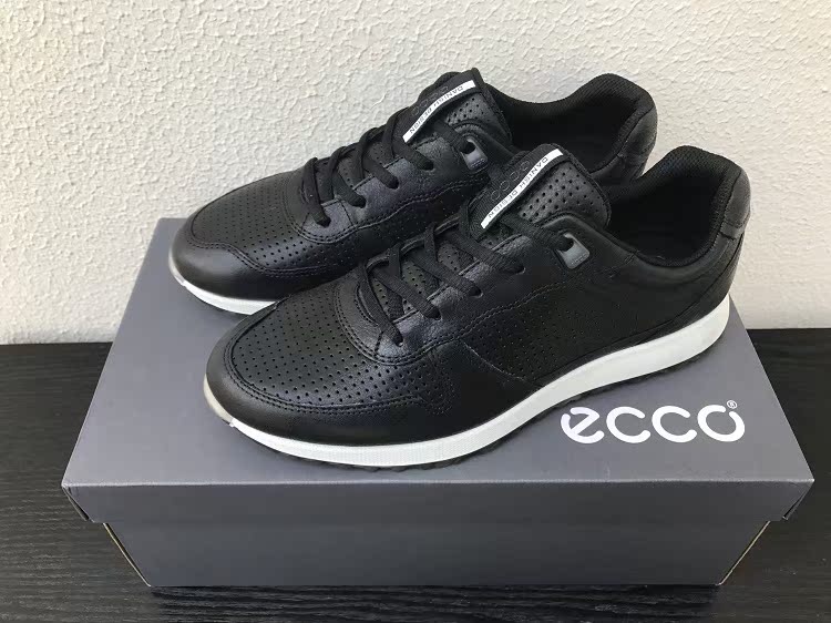 ecco爱步2016秋新品男鞋 镂空透气潮流系带运动户外鞋 盈速860014