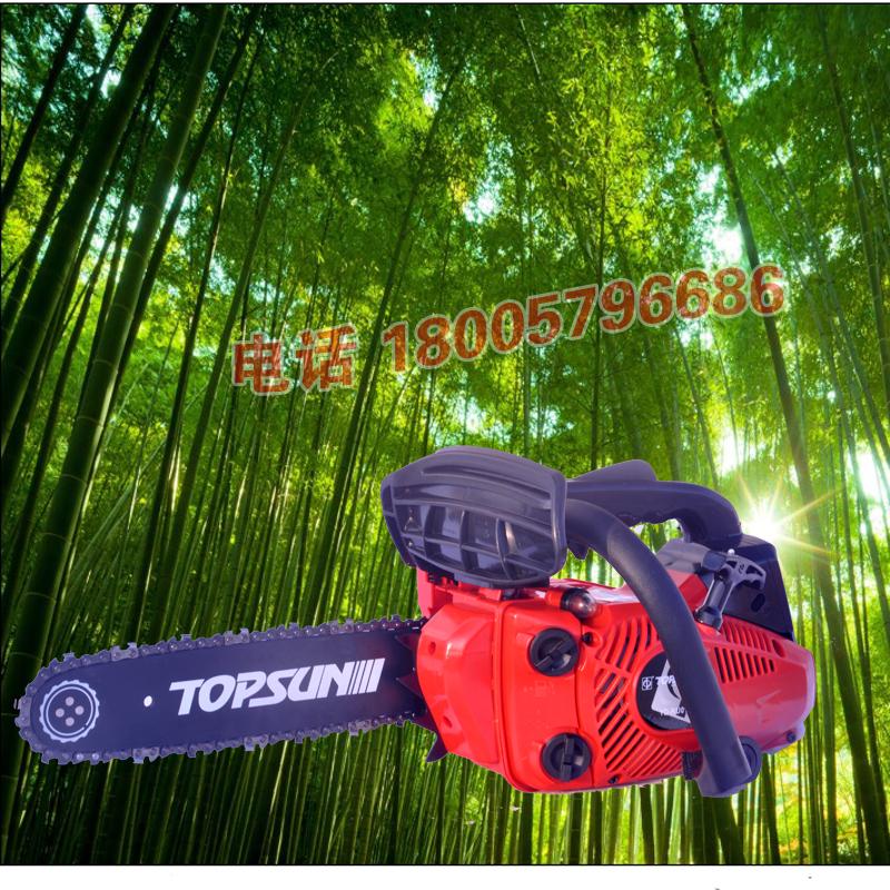 中坚2500汽油锯锯竹子锯子伐木锯手持砍竹机髙枝修枝