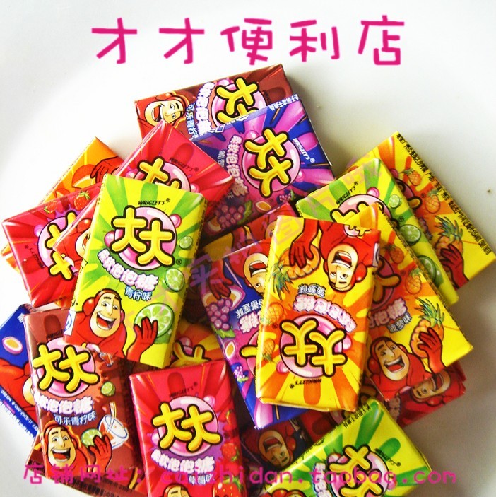 大大泡泡糖包邮_特价|包邮_比巴卜超软泡泡糖,西瓜味
