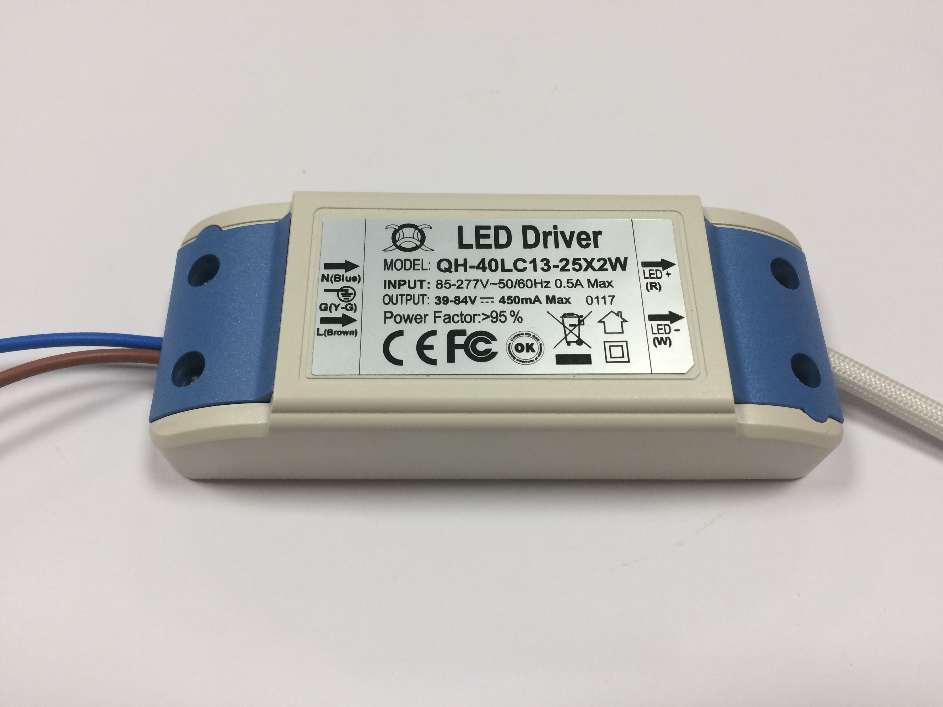 厂家直销 led灯具驱动电源10-24串 9-18w 12w 15w18w过ul认证电源