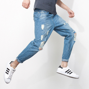 青年九分小脚裤