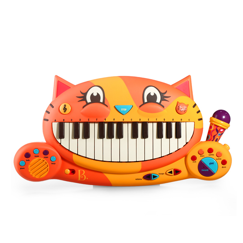 toys大嘴猫琴 儿童电子琴玩具 宝宝音乐玩具 钢琴玩具1-3岁