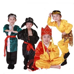 儿童西游记服装全套孙悟空童装猪八戒衣服沙僧唐僧演出服道具戏服