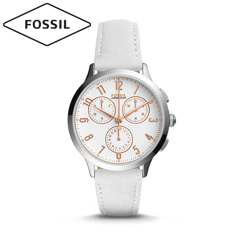 【聚】fossil/化石 2017夏季新款女士手表简约优雅石英表女ch4000