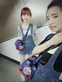 包水桶包旅行包潮 托马斯儿童包包斜挎包男童女童包单肩包韩国时尚