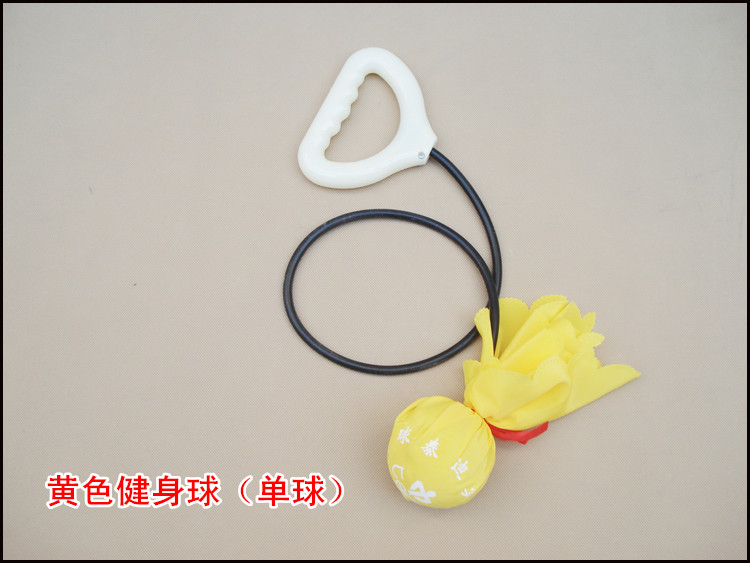 中老年高档太极健身球无极泰迪健身球长绳单球舞蹈比赛专用包邮
