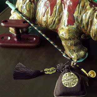 纪晓岚旱烟袋锅子东北农村老人用大号旱烟袋杆复古怀旧长烟杆烟斗