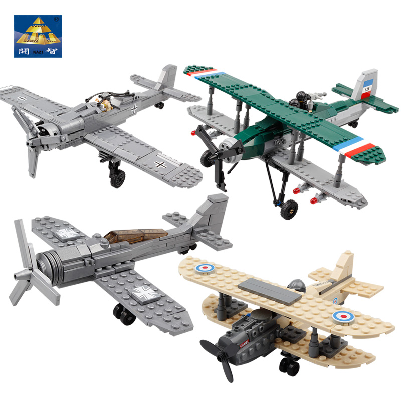 兼容乐高开智积木拼装益智组装飞机军事男孩儿童拼插玩具6-7-10岁