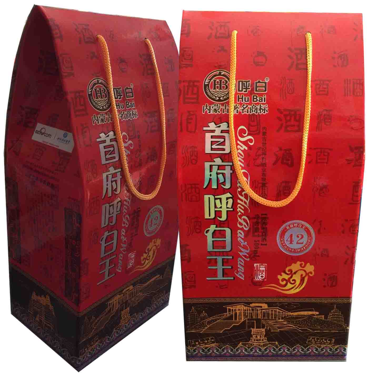 内蒙古特产 60°呼之蓝闷倒馿500ml 清香型纯粮食白酒 单瓶包邮