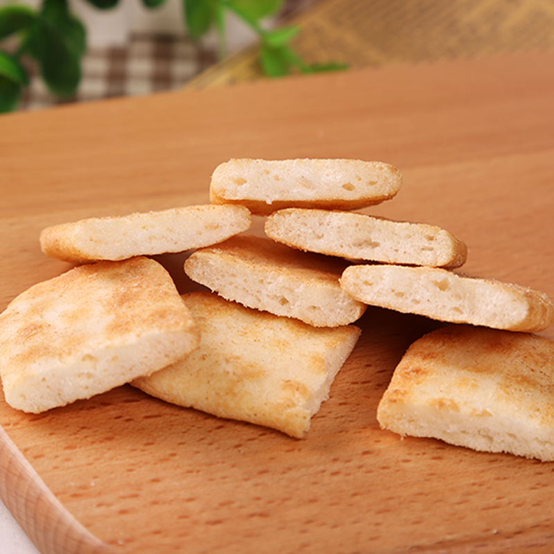 米多奇仙贝香米饼200g*2包膨化休闲零食薯片饼干糕点年货大礼包