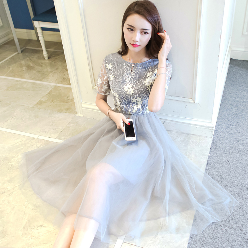 韩版气质连衣裙 气质修身显瘦连衣裙