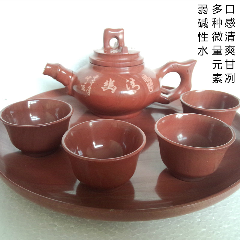 木鱼石茶具 新品 清幽壶  酒具 商务礼品 茶具