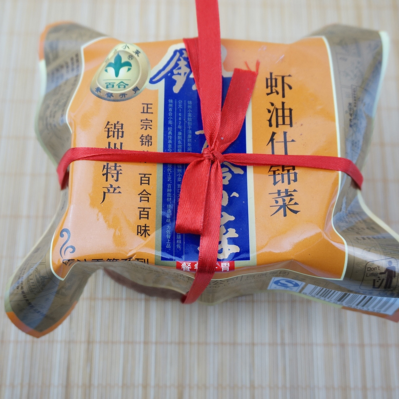 锦州特产正宗锦州小菜百合小菜咸菜娄装虾油什锦菜特价包邮