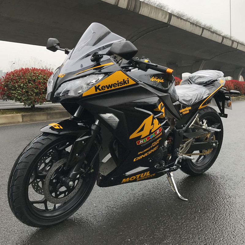 豪剑机车 川崎小忍者战隼摩托跑车大排量350C