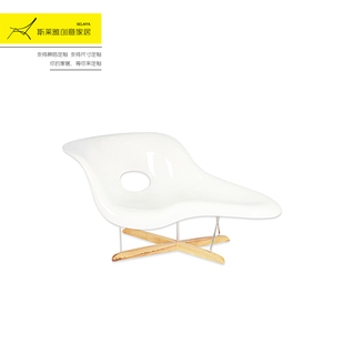 斯莱雅时尚异形玻璃钢设计师家具贵妃椅躺椅商场户外酒店休闲椅子
