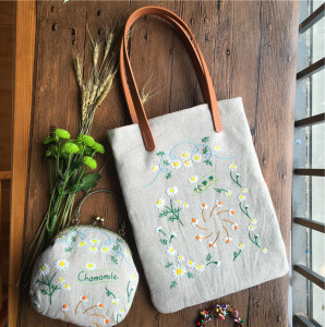 手工diy刺绣单肩包套装