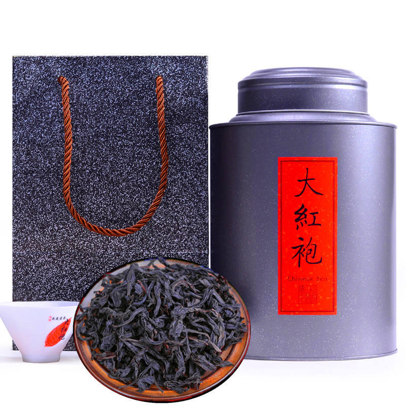 武夷山特级大红袍 武夷山正岩 牛栏坑肉桂 红茶500g散装乌龙茶叶