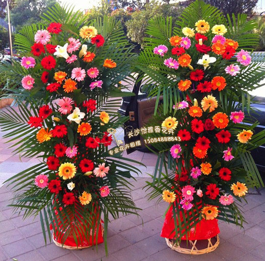 开业庆典花篮 长沙开业花蓝天心区开福区雨花区芙蓉区