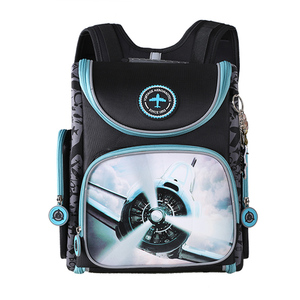 男童卡通印花书包