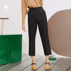 范思蓝恩秋装黑色裤子