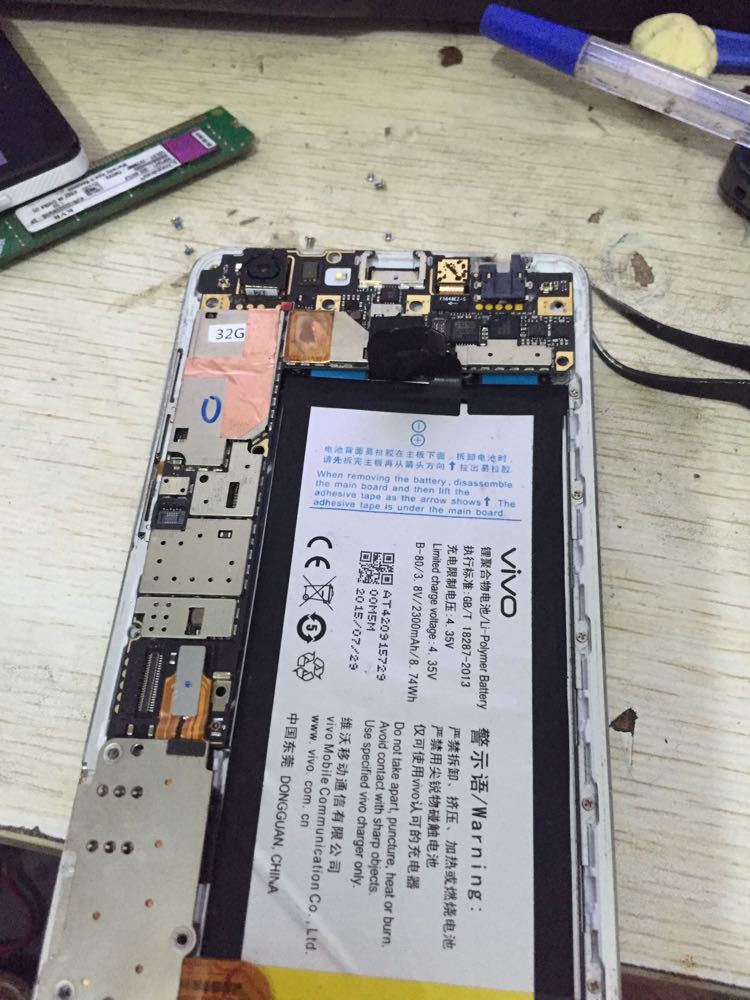 vivoy97主板维修图,vivoy97主板维修图解 原装vivo x5 max v x5 prod x1st 主板 测试好