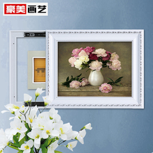 饰画客厅遮挡箱电箱修饰盒电闸箱装 饰盒开关箱壁画挂画 电表箱画装