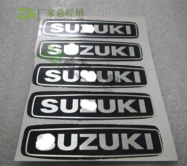 摩托车 honda yamaha suzuki 车头标志贴纸 贴花 车尾