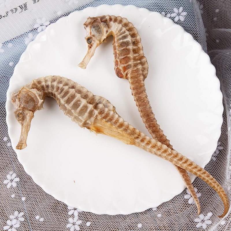买二送对海龙 松山堂海马干货一对4克盒可泡酒料干海马非三斑海马