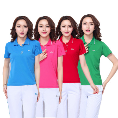 晋冠短袖T恤衫休闲套装中老年运动服女夏季运