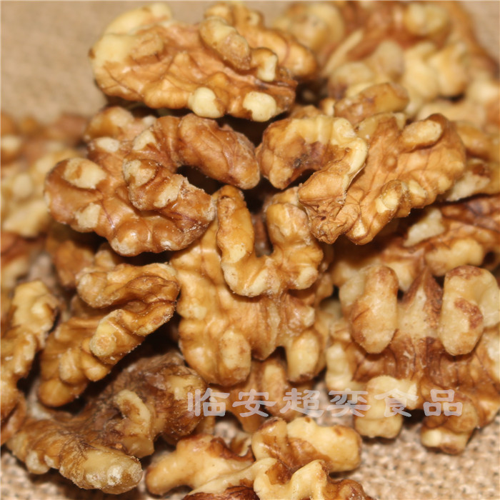 新货奶油 原味5斤装纸皮核桃肉 大核桃仁2.5KG 坚果烘焙孕妇专用