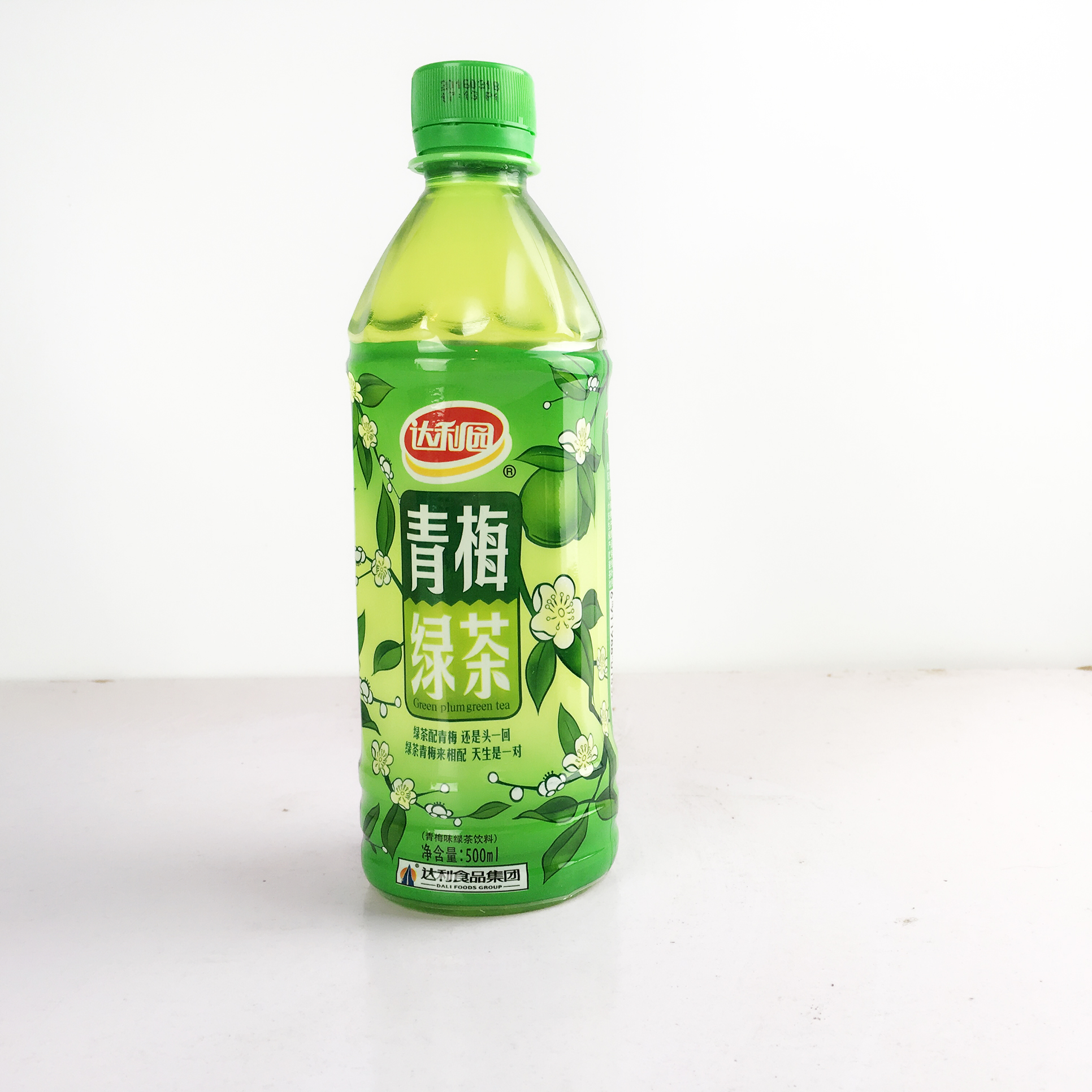 团购新货达利园青梅绿茶500ml 15瓶装果味茶饮料整箱江浙沪皖包邮