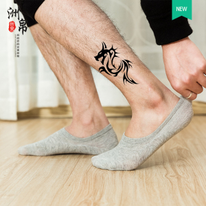 青年硅胶低帮袜