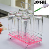 啤酒杯架杯托 金属厨房摆件创意 家用杯架 茶杯收纳架 厨房置物架