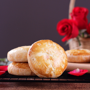 大观达利玫瑰鲜花饼50g*6/袋