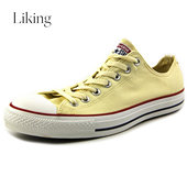 低帮帆布鞋 象牙色 经典 匡威 时尚 男士 converse
