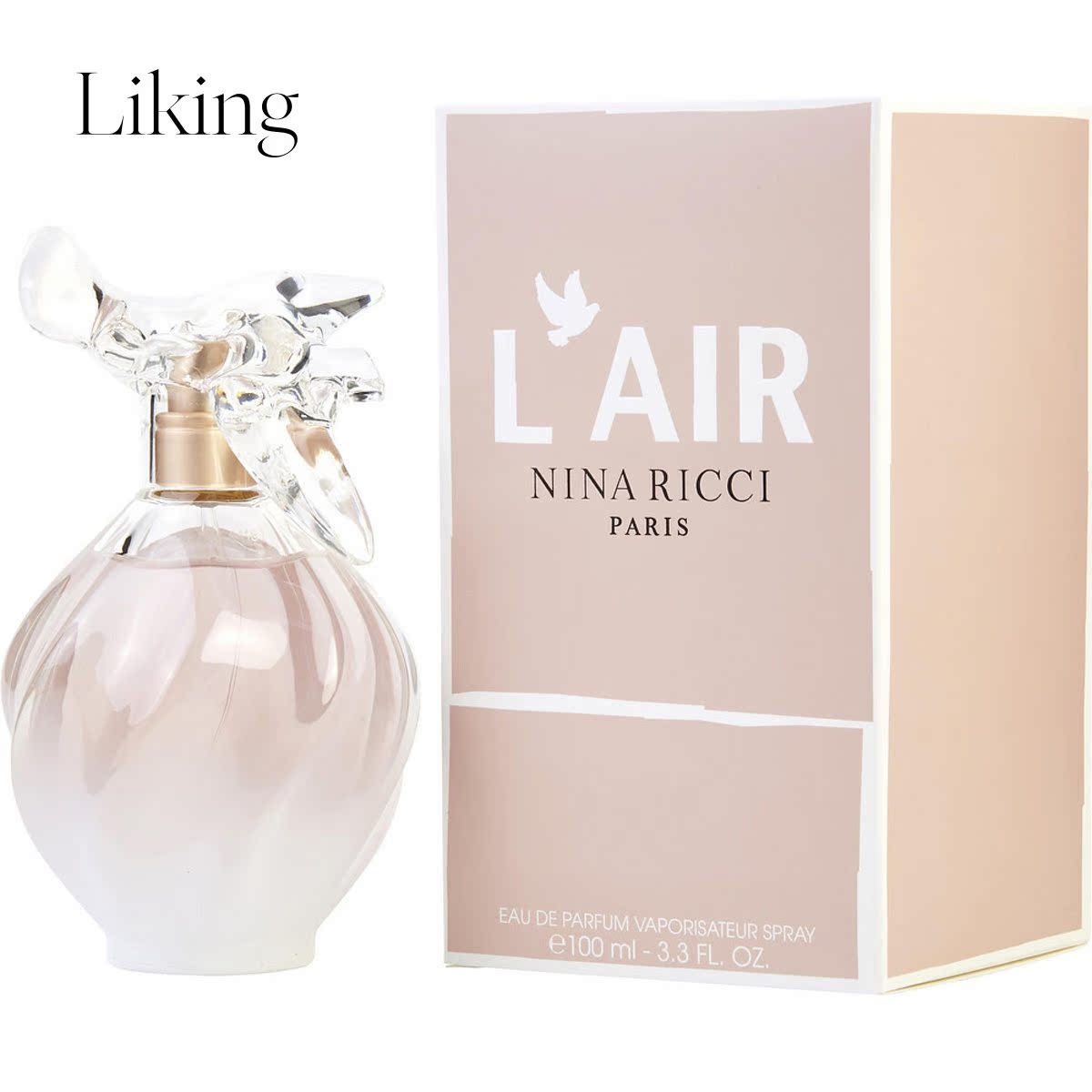 nina ricci 莲娜.丽姿 l"air de nina ricci 女士浓香水edp 100m