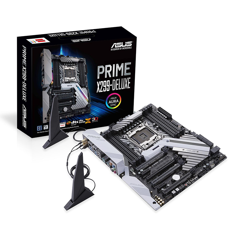 asus/华硕 prime x299-deluxe支持i9-7900x i7-7820x电脑游戏主板