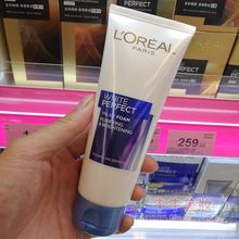泡沫洗面奶 膏100ML 包邮 女士补水保湿 欧莱雅三重美白洁面乳 正品