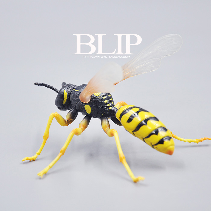 美国正品blip toys 昆虫动物模型 马蜂/胡蜂/大黄蜂