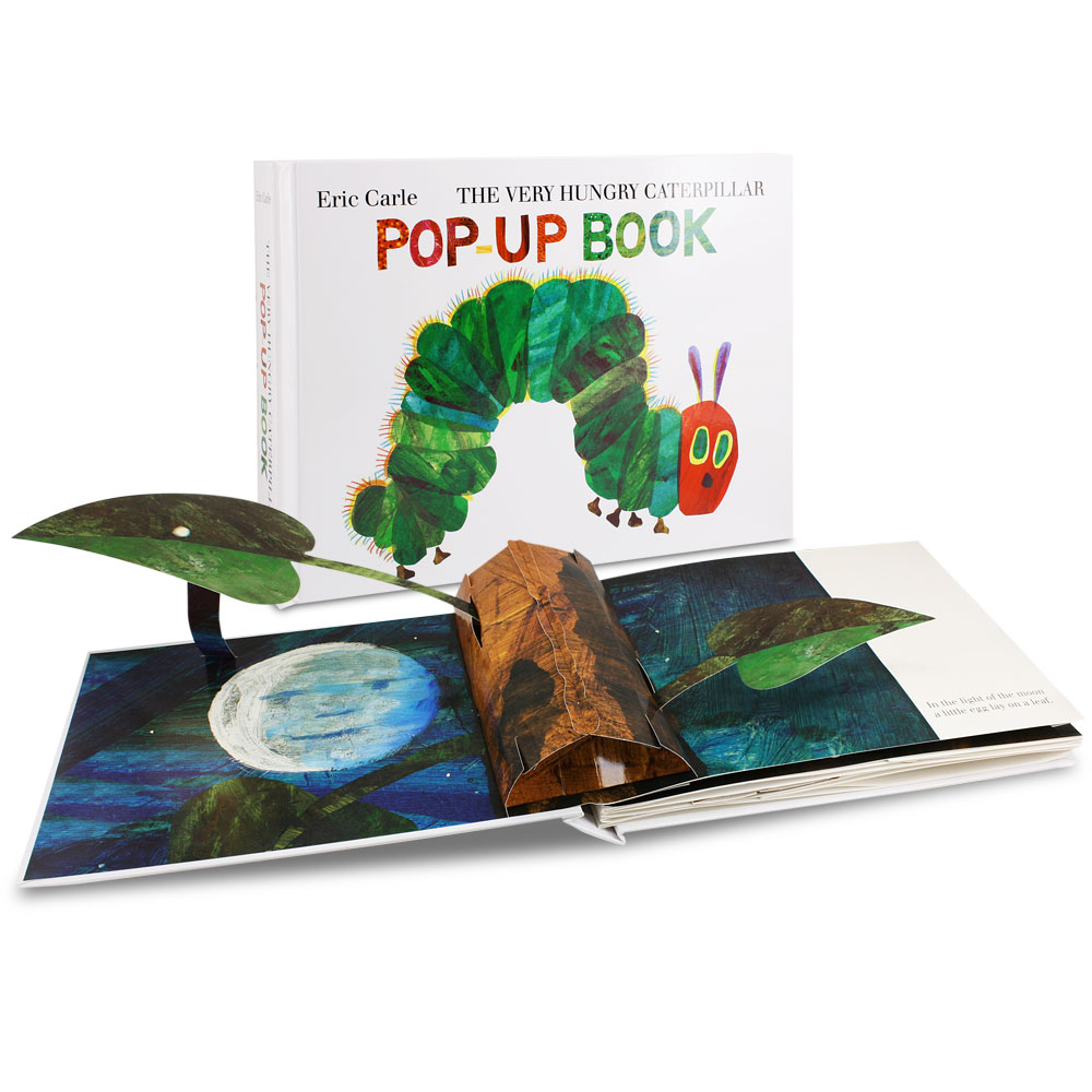 立体书the very hungry caterpillar pop-up eric carle廖彩杏