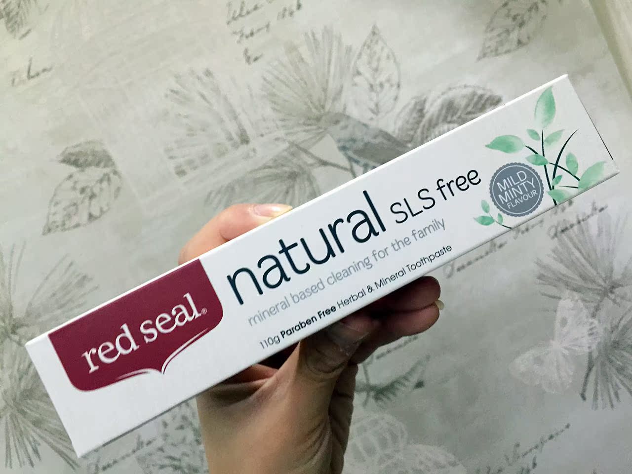 现货到新西兰redseal红印蜂胶牙膏100g