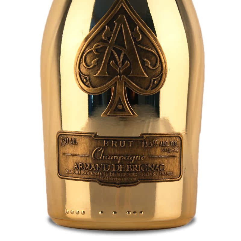 黑桃a黄金版香槟/起泡酒 法国原瓶进口 750ml