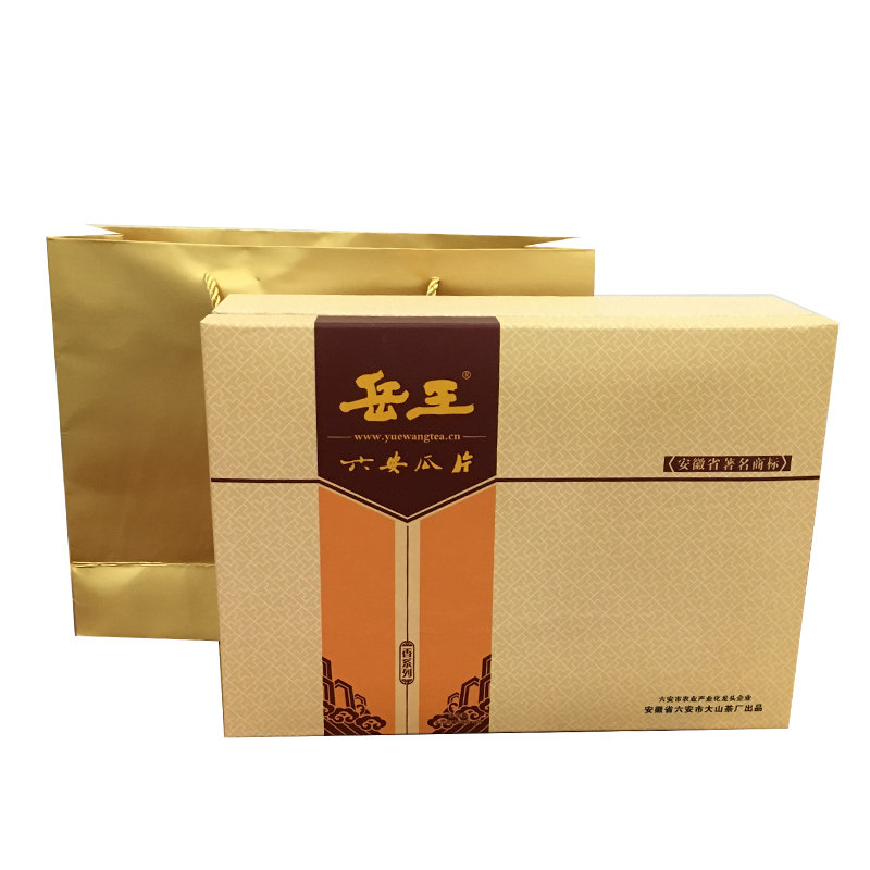 安徽岳王名茶2016新茶特二级六安瓜片雨前采摘绿茶茶叶300g礼盒装