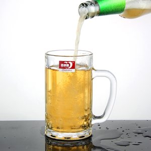 家用带把啤酒杯