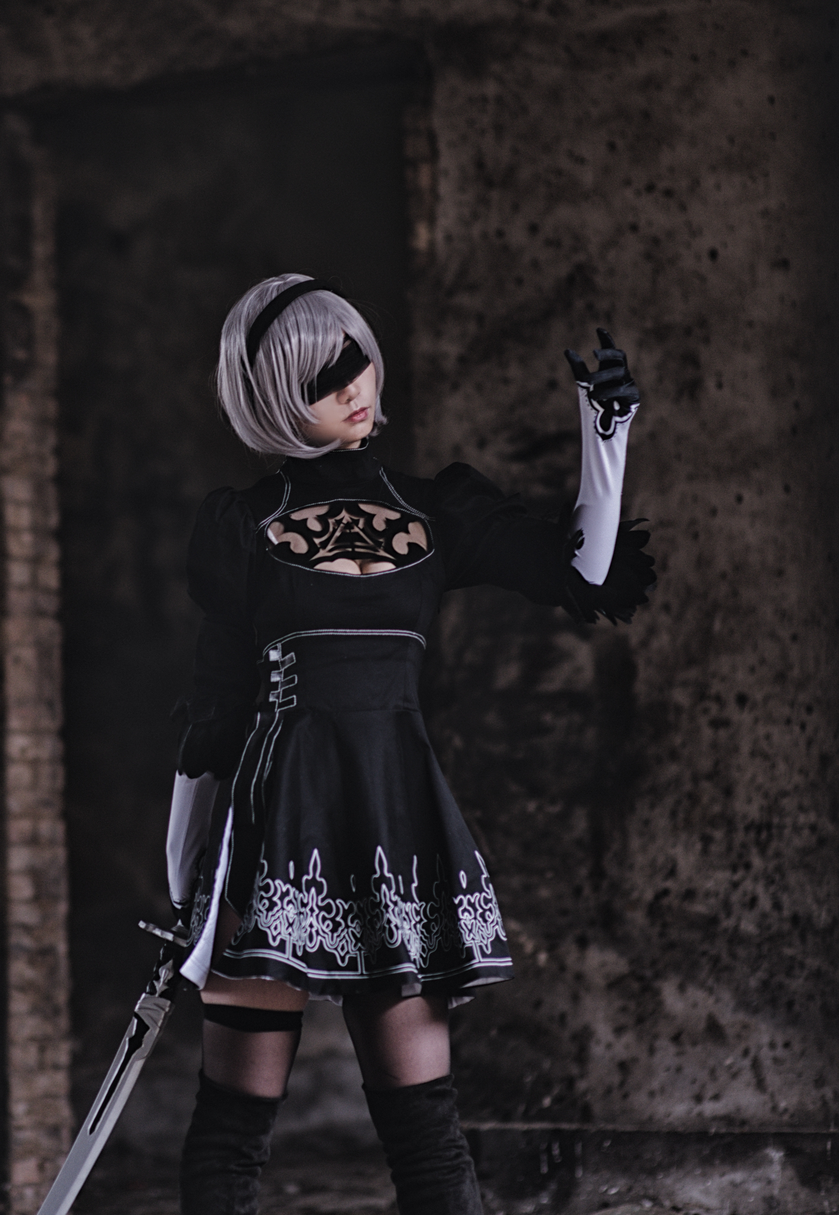 尼尔机械纪元nier automata 2b姐cos服女cosplay动漫服装女装现货