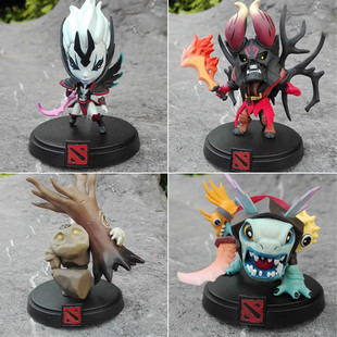 游戏周边dota2 q版4款刀塔2末日守卫斯拉克复仇之魂手办盒装模型